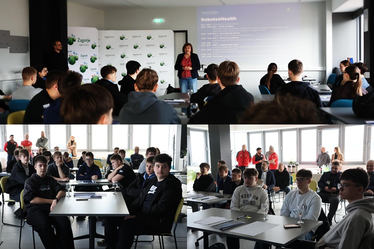 Otvoren Robots4Health za učenike srednjih škola KZŽ: O inovacijama u robotici, zdravstvu i obrazovanju uči 11 timova