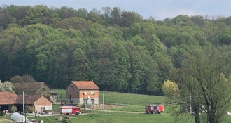 Nesreća na području Krapinskih Toplica – sve hitne službe na terenu, po ozlijeđenu osobu stigao helikopter