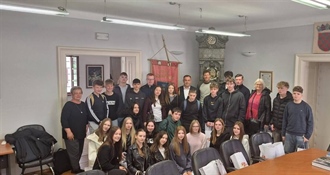 Međunarodna suradnja koja gradi prijateljstva: Učenici iz Njemačke u posjetu kolegama iz ''OŠ Ljudevit Gaj'', primio ih i gradonačelnik Gregurović