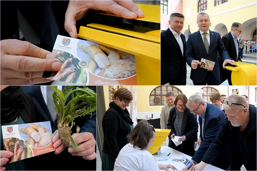 Ludbreški hren od danas na markama i razglednicama – Stričak: Ljut je i oštar, ali jako zdrav te jedinstven u cijeloj Europskoj uniji