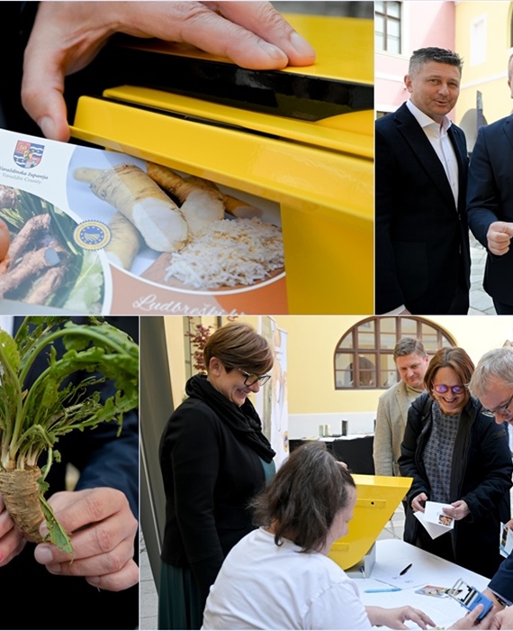 Ludbreški hren od danas na markama i razglednicama – Stričak: Ljut je i oštar, ali jako zdrav te jedinstven u cijeloj Europskoj uniji