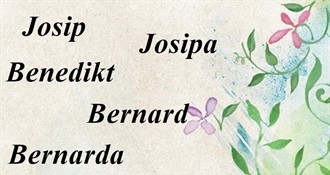 Imendan slave Bernarda, Bernardica, Bernard, Benedikt, Josip i Josipa – želimo im sve najbolje za njihov dan!