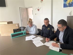 Općina Vidovec donirala računalnu opremu Postaji prometne policije Varaždin