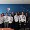 Mladi šampioni na prijemu kod župana - Posavec ugostio članove Karate centra Šenkovec