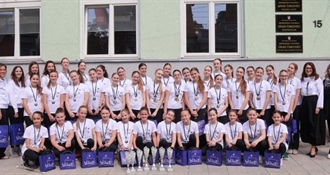 Gradonačelnica Cividini primila Čakovečke mažoretkinje - uspješno promovirale Grad na Državnom prvenstvu