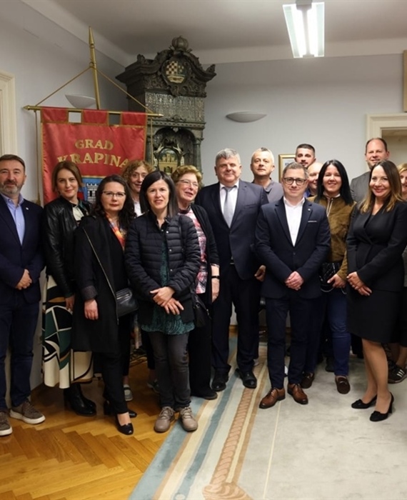 Predstavnici hrvatskih veleučilišta u posjetu Krapini – s predstavnicima Grada razgovarali o razvojnim projektima i suradnji