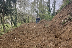 Načelnik Cvrtila obišao radove na izgradnji biciklističke staze Strahinjčica