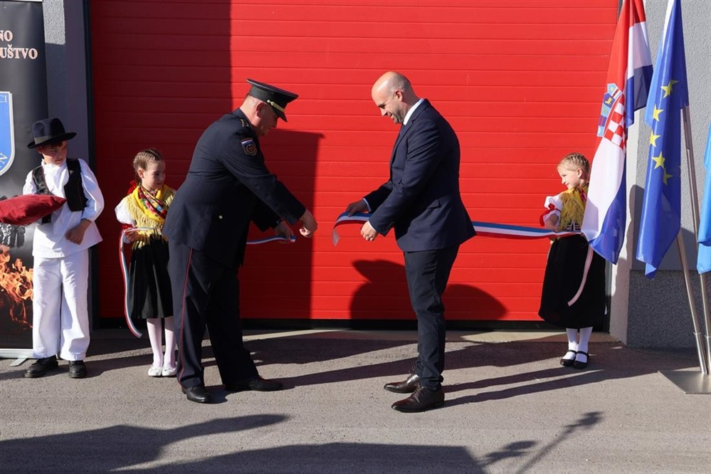 U Goričanu svečano otvoren novi vatrogasni dom - na otvorenju i zamjenik međimurskog župana Mario Medved