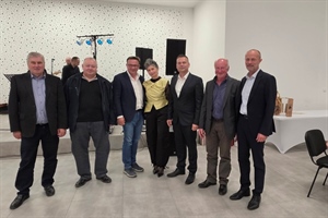 OPĆINA BEDNJA Načelnik Poljak primio zahvalnicu za kontinuiranu suradnju i potporu Udruzi Zagoraca „Kaj” Našice