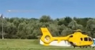 Radnik u Velikoj Vesi pao s građevinskog kontejnera – helikopterom prevezen u bolnicu