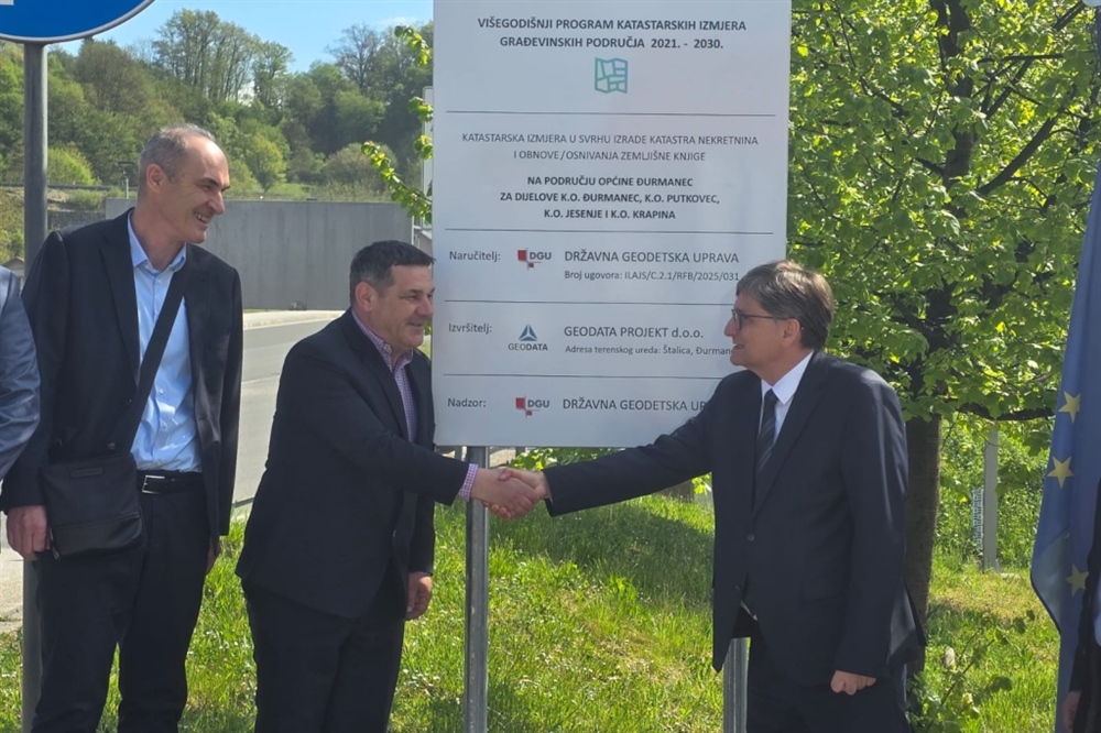 Započele katastarske izmjere na području općine Đurmanec, vrijednost projekta gotovo 1,7 milijuna eura