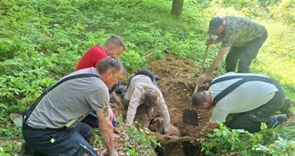 Vatrogasci spasili kobilu tešku preko pola tone – upala u jamu duboku tri metra