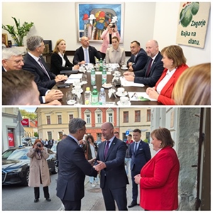 Sastanak premijera Plenkovića i župana Kolara: Vlada i Županija nastavljaju suradnju na razvojnim projektima