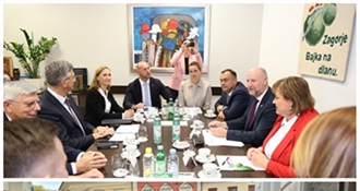 Sastanak premijera Plenkovića i župana Kolara: Vlada i Županija nastavljaju suradnju na razvojnim projektima