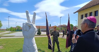 "Pobjeda" kao trajni podsjetnik na žrtvu branitelja: u Varaždinu otkriveno novo spomen-obilježje