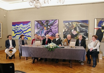 U Varaždinu predstavljena monografija „Vjekoslav Božo Jarak – Svećenik u svijetu likovnih umjetnika“