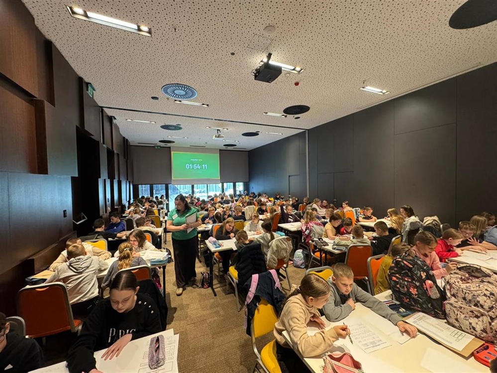 Održan je 9. MathFest Krapinsko-zagorske županije na kojem je sudjelovalo 380 učenika iz više osnovnih škola