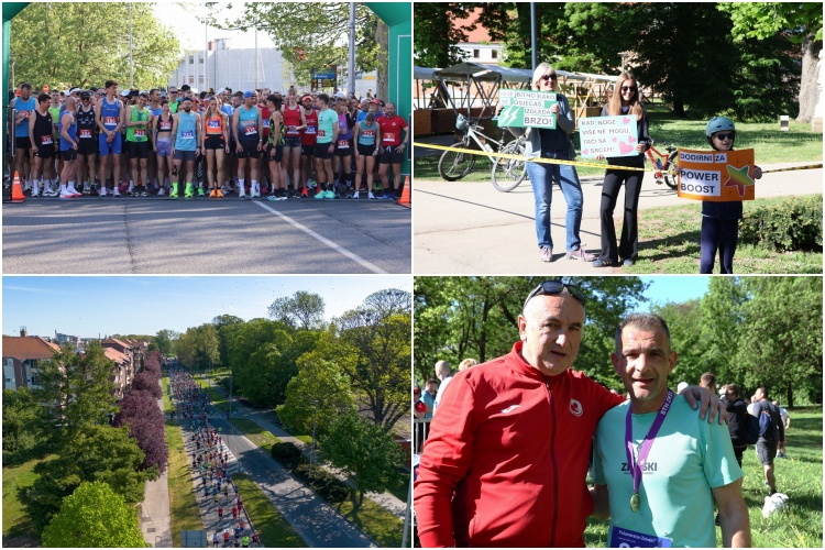 Više od 900 natjecatelja trčalo ulicama Čakovca na 9. Polumaratonu Zrinskih