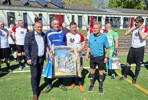 Bistrički veterani odigrali prijateljsku utakmicu u Ludwigsburgu - podržao ih i načelnik Milički