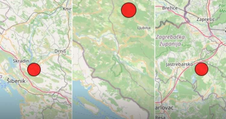 Tri potresa danas zatresla Hrvatsku!