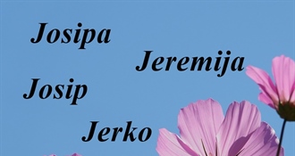 Na Međunarodni praznik rada imendan slave Josip, Jeremija i Jerko. Sretan im!