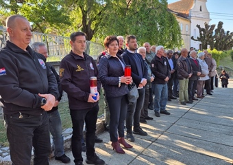 Varaždinske Toplice: Polaganjem vijenaca i molitvom obilježena 31. obljetnica operacije Bljesak