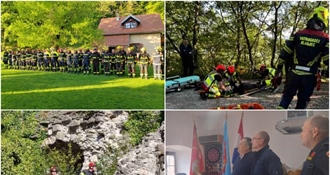 Velika vatrogasna vježba na Cesarskoj gori: potvrđena visoka spremnost i suradnja domaćih i susjednih postrojbi