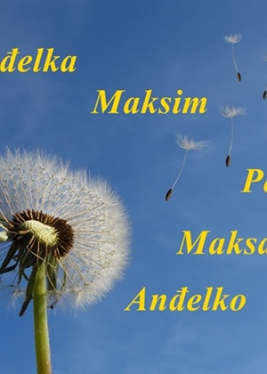 Današnji slavljenici su Anđelko, Anđelka, Maksim, Maks, Peregrin