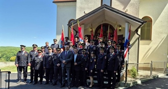 I novomarofski vatrogasci obilježili blagdan sv. Flroijana, čestitike im uputio gradonačelnik Jenkač