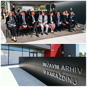 Otvorena novouređena zgrada Državnog arhiva u Varaždinu vrijedna 7,3 milijuna eura