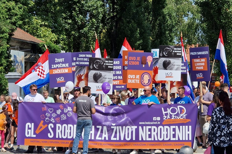 Danas Hod za život u Zagrebu: Traži se novi zakon za zaštitu života