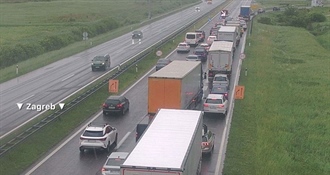 Velike gužve i zastoji na A3: Promet otežan zbog nesreće, prevrnuo se kamion