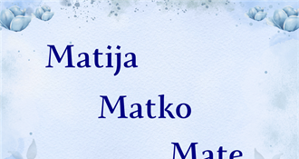 Današnji slavljenici su Matko, Mate i Matija – evo što znače ova popularna imena