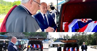 Hrvatska od Slovenije preuzela posmrtne ostatke 500 žrtava iz Drugog svjetskog rata – ljesovi dočekani u Maclju