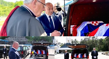Hrvatska od Slovenije preuzela posmrtne ostatke 500 žrtava iz Drugog svjetskog rata – ljesovi dočekani u Maclju