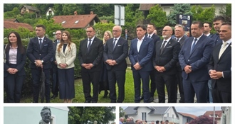 HDZ KZŽ odao počast Franji Tuđmanu: "Danas on pripada redu velikih državnika i povijesnih ličnosti"