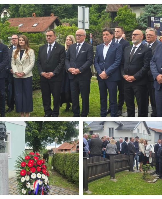 HDZ KZŽ odao počast Franji Tuđmanu: "Danas on pripada redu velikih državnika i povijesnih ličnosti"