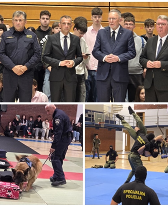 PU međimurska otvorila vrata građanima - ministar Božinović nazočio predstavljanju policijskog poziva