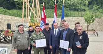 Varaždinska županija odala počast "Tigrovima" - "Bili su ondje gdje je bilo najteže"