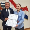 Župan Stričak nagradio Milu Maretić, jednu od 10 najboljih matematičarki na svijetu