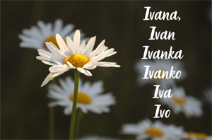 Čestitajte imendan današnjim slavljenicima