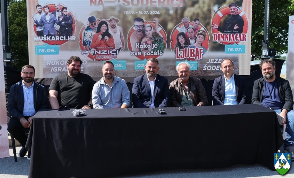 Predstavljeno 12. Ljeto na Šoderici - Stižu hit predstave, smijeh i vrhunska atmosfera