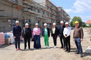 Radovi na Centru za starije osobe Međimurske županije napreduju prema planu, gradilište obišao župan Posavec