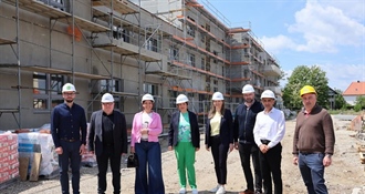 Radovi na Centru za starije osobe Međimurske županije napreduju prema planu, gradilište obišao župan Posavec