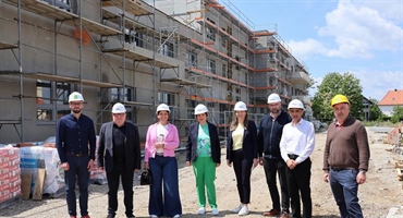 Radovi na Centru za starije osobe Međimurske županije napreduju prema planu, gradilište obišao župan Posavec