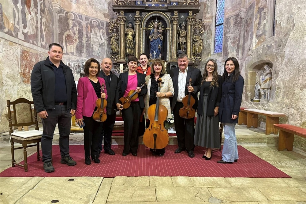 Lobor oduševio glazbenom večeri - Kvartet Rucner priredio koncert za pamćenje
