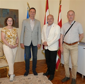 Gradonačelnik Bosilj priredio prijem za predstavnike Europskog saveza povijesnih postrojbi