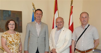 Gradonačelnik Bosilj priredio prijem za predstavnike Europskog saveza povijesnih postrojbi