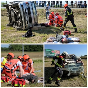 Varaždinska županija pokazala spremnost za krizne situacije - održana velika vježba žurnih službi