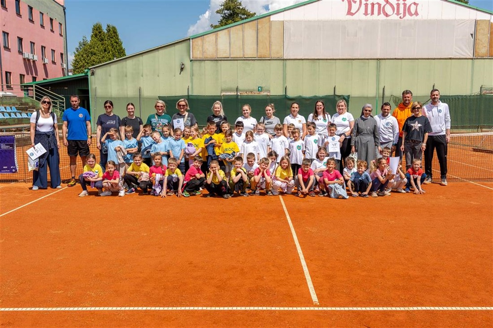 Od tenisa do plivanja: vrtićarci uživali u sportskim izazovima Olimpijskog festivala